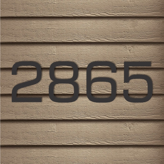 NUMÉRO CIVIQUE - Adresse de porte style Classique à 2 chiffres